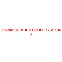 57397903 ШЛАНГ В СБОРЕ Epiroc
