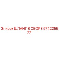 574225577 ШЛАНГ В СБОРЕ Epiroc