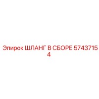 57437154 ШЛАНГ В СБОРЕ Epiroc