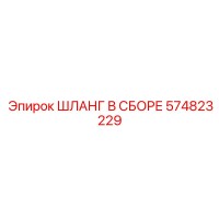 574823229 ШЛАНГ В СБОРЕ Epiroc
