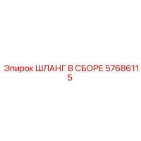 57686115 ШЛАНГ В СБОРЕ Epiroc