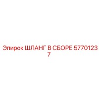 57701237 ШЛАНГ В СБОРЕ Epiroc