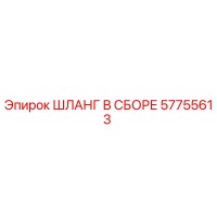 57755613 ШЛАНГ В СБОРЕ Epiroc