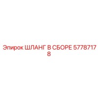 57787178 ШЛАНГ В СБОРЕ Epiroc