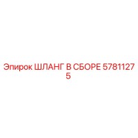 57811275 ШЛАНГ В СБОРЕ Epiroc