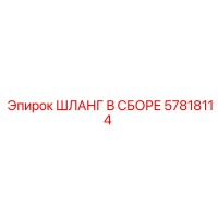 57818114 ШЛАНГ В СБОРЕ Epiroc