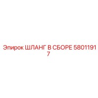 58011917 ШЛАНГ В СБОРЕ Epiroc