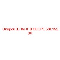 58015280 ШЛАНГ В СБОРЕ Epiroc