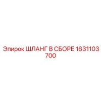 1631103700 ШЛАНГ В СБОРЕ Epiroc