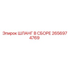 2656974769 ШЛАНГ В СБОРЕ Epiroc