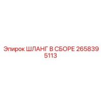 2658395113 ШЛАНГ В СБОРЕ Epiroc