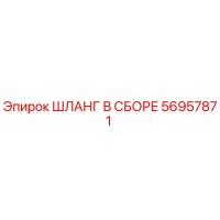 56957871 ШЛАНГ В СБОРЕ Epiroc