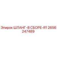 2656247489 ШЛАНГ-В СБОРЕ-R1 Epiroc