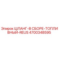 4700348595 ШЛАНГ-В СБОРЕ-ТОПЛИВНЫЙ-REUS Epiroc