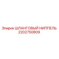 2202750809 ШЛАНГОВЫЙ НИППЕЛЬ Epiroc