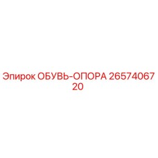 2657406720 ОБУВЬ-ОПОРА Epiroc