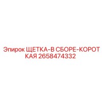 2658474332 ЩЕТКА-В СБОРЕ-КОРОТКАЯ Epiroc