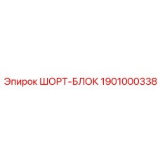 1901000338 ШОРТ-БЛОК Epiroc