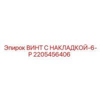 2205456406 ВИНТ С НАКЛАДКОЙ-6-P Epiroc
