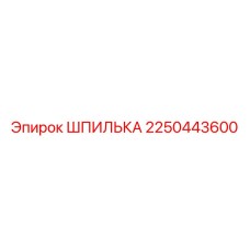 2250443600 ШПИЛЬКА Эпирок