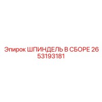 2653193181 ШПИНДЕЛЬ В СБОРЕ Epiroc
