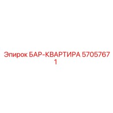 57057671 БАР-КВАРТИРА Epiroc