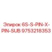 9753218353 6S-S-PIN-X-PIN-SUB Epiroc