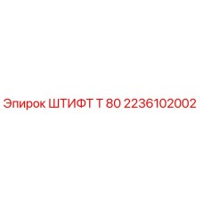 2236102002 ШТИФТ Т 80 Epiroc