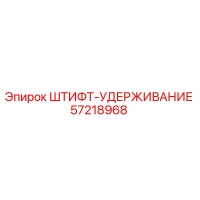 57218968 ШТИФТ-УДЕРЖИВАНИЕ Epiroc