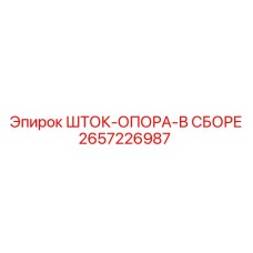 Усиленный шток-опора 2657226987 для буровых машин Epiroc