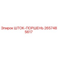2657485617 ШТОК-ПОРШЕНЬ Epiroc