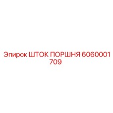 6060001709 ШТОК ПОРШНЯ Epiroc