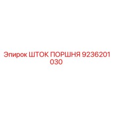 ШТОК ПОРШНЯ 9236201030 Epiroc