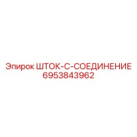 6953843962 ШТОК-C-СОЕДИНЕНИЕМ Epiroc