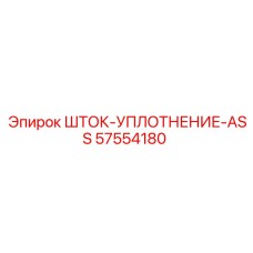 Фото шток-уплотнения 57554180 для техники Epiroc