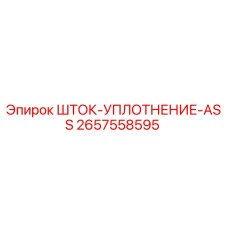 Оригинальный шток уплотнения ASS артикул 2657558595 от Epiroc