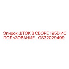 Шток в сборе для буровых станков Epiroc 195D