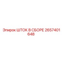 2657401648 ШТОК В СБОРЕ Epiroc
