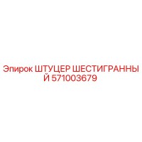 571003679 ШТУЦЕР ШЕСТИГРАННЫЙ Epiroc