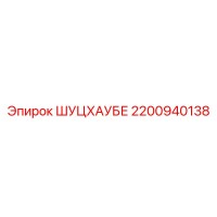2200940138 ШУЦХАУБЕ Epiroc