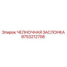 9753212758 ЧЕЛНОЧНАЯ ЗАСЛОНКА Epiroc