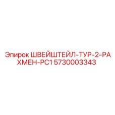 5730003343 ШВЕЙШТЕЙЛ-ТУР-2-РАХМЕН-PC1 Epiroc