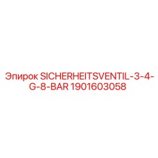 1901603058 SICHERHEITSVENTIL-3-4-G-8-BAR Эпирок