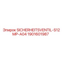 1901601987 SICHERHEITSVENTIL-S12MP-A04 Epiroc