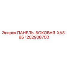 1202908700 ПАНЕЛЬ-БОКОВАЯ-XAS-85 Epiroc