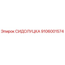 9106001574 СИДОЛУЦКА Epiroc