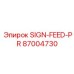 87004730 SIGN-FEED-PR Epiroc