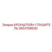 2653158630 КРОНШТЕЙН-ГЛУШИТЕЛЬ Epiroc