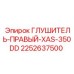 Оригинальный правый глушитель буровой установки Epiroc XAS-350DD