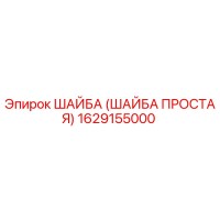 1629155000 ШАЙБА (ШАЙБА ПРОСТАЯ) Epiroc